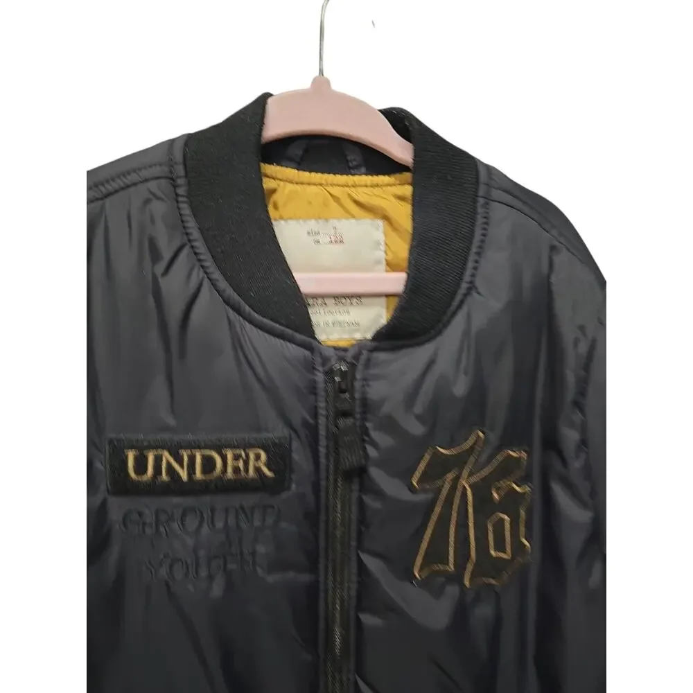 Zara Boy's Puffy Bomber Jacket